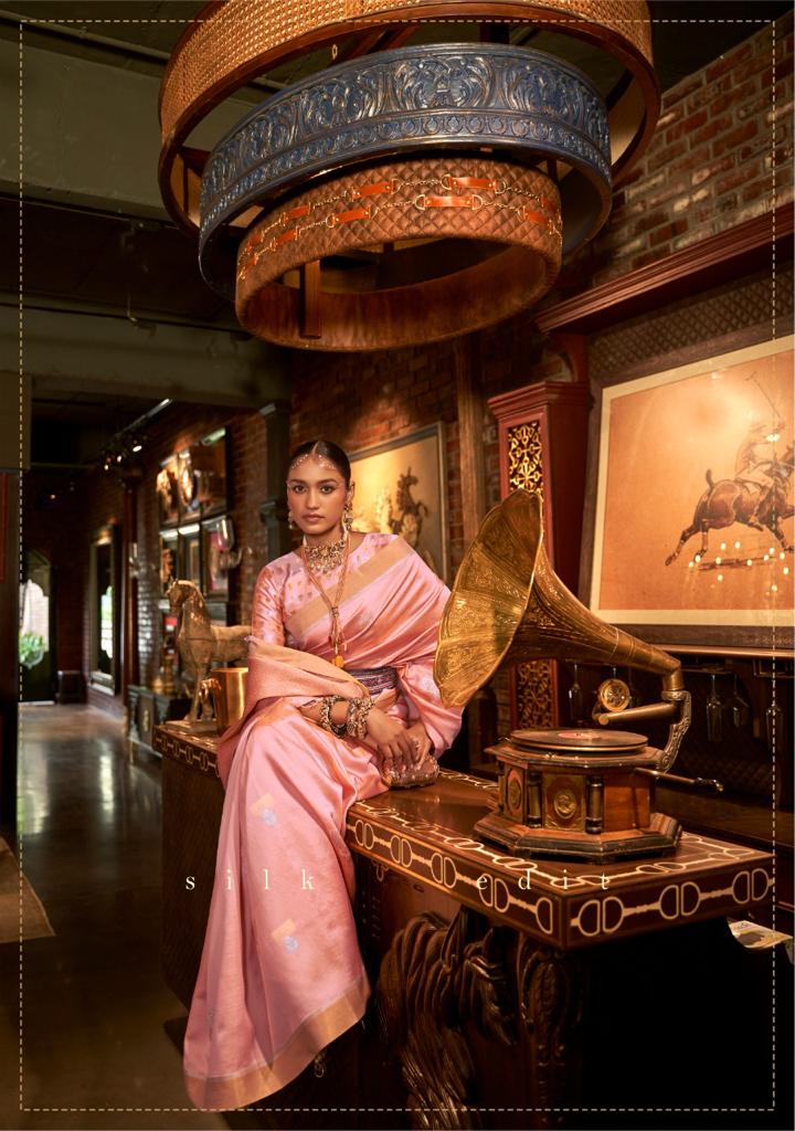 Rajtex Kushita Silk Heavy Wedding Wear Fancy Latest Saree Collection